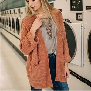 COPY - Willow & Root chunky ribbed cardigan!
